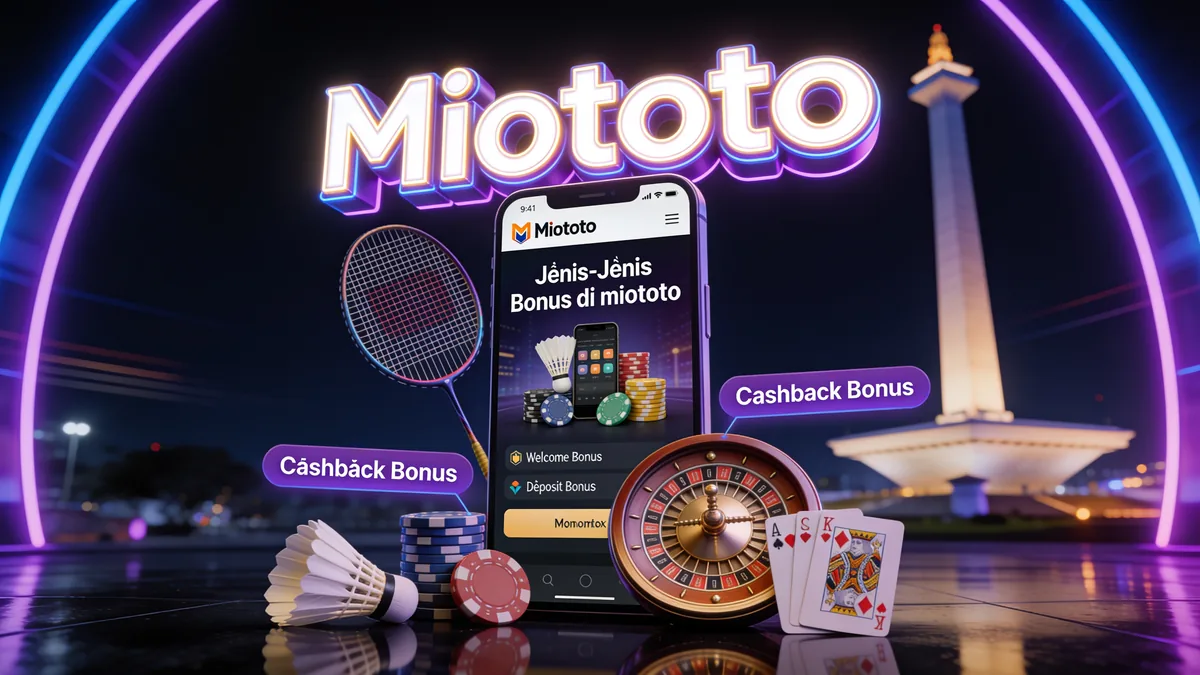Jenis-Jenis Bonus di miototo untuk pemain di Indonesia